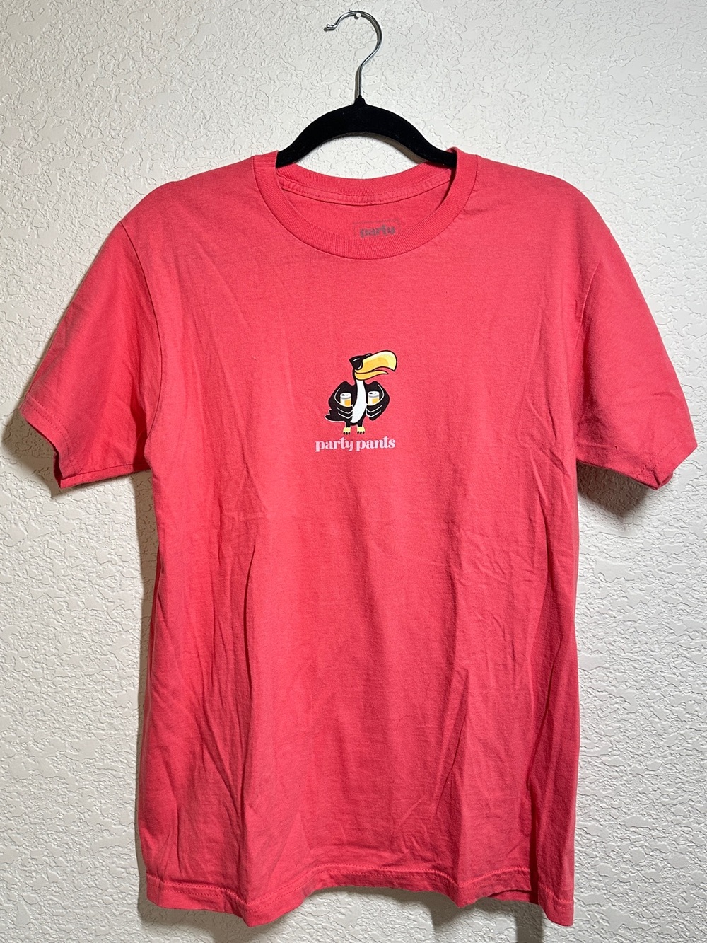 Men's Short-Sleeve Toucan Coral Graphic Tee - Party Pants